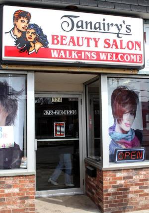 Facade of Tanairy Beauty Salon